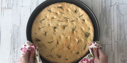 итальянская лепешка фокачча