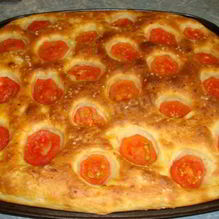 Рецепт Картофельная фокачча с помидорами