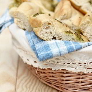 Хрустящие лепешки с розмарином