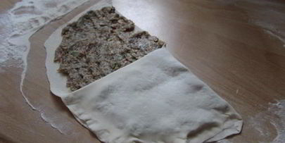 китайские лепешки с мясом роу бинг