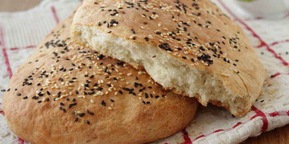 Рецепт лепешка с кунжутом