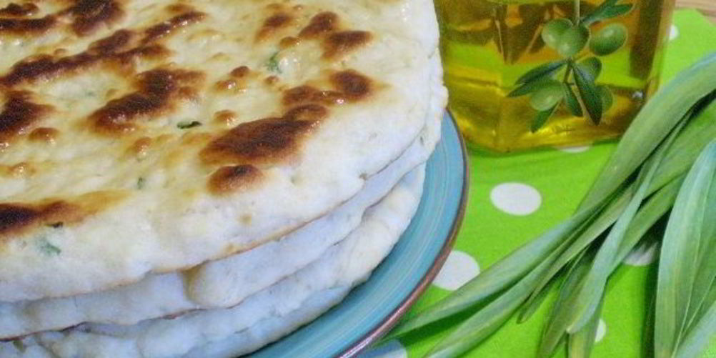 Рецепт лепешка с маслом