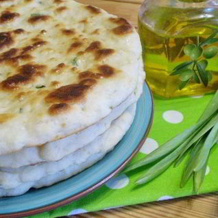 Лепешка с маслом