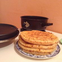 Рецепт Лепешки из творожного теста