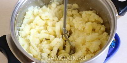 лепешки на кефире с начинкой