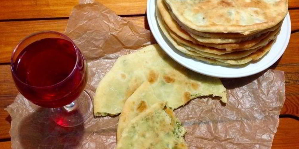 Рецепт лепешки на сметанном тесте