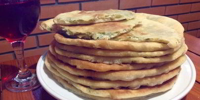 лепешки на сметанном тесте