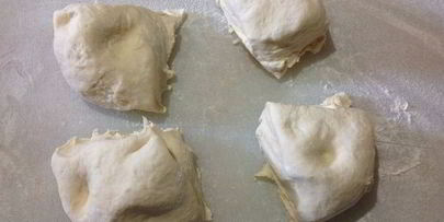 лепешки на сметанном тесте