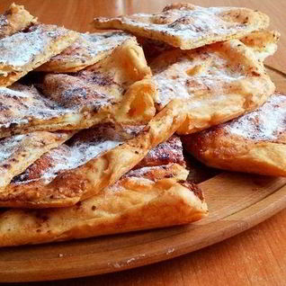 Лепешки на заварном тесте