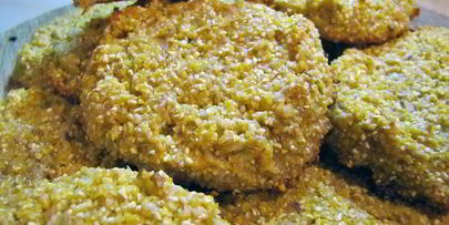 лепешки-печенюшки из кукурузной крупы и не только