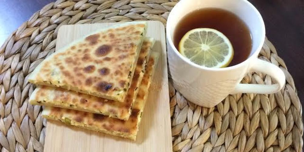 Рецепт лепешки с ароматной начинкой