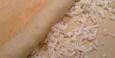 лепешки с брынзой