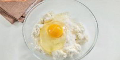 лепешки с малиной и рикоттой