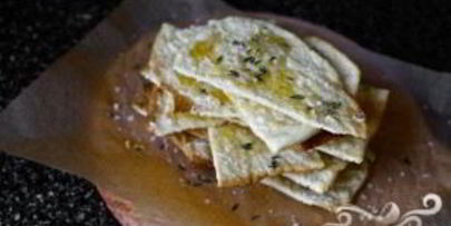 лепешки с медом и тимьяном