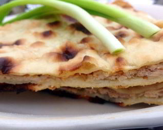 Лепешки с мясом