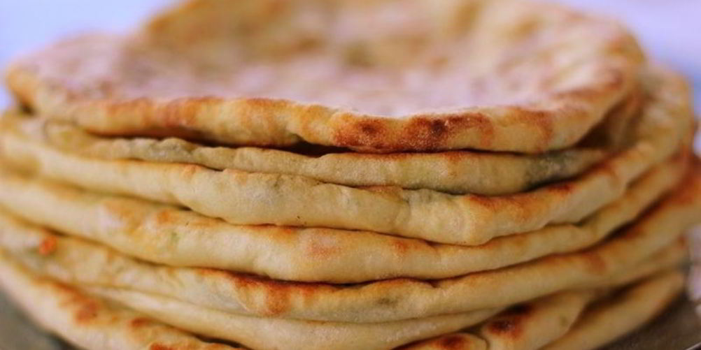 Рецепт лепешки с сыром и зеленью