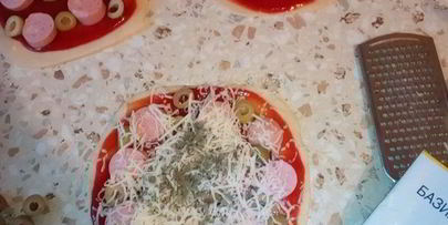 лепешки с творогом и кинзой