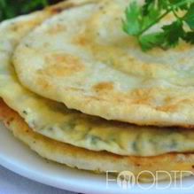 Рецепт Лепешки с творогом и сыром