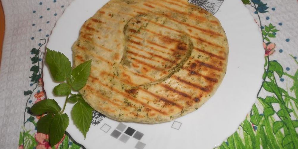 Рецепт лепешки с зеленью