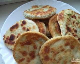 Лепешки вместо хлеба