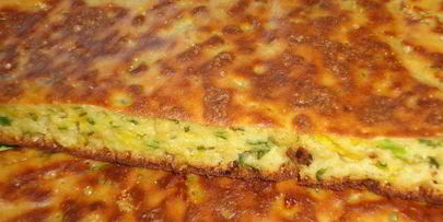 луковая лепешка