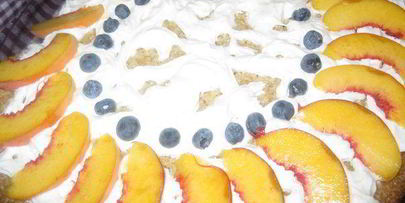 многозерновая лепешка с фруктами я ягодами