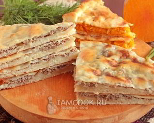 Осетинские лепешки на кефире