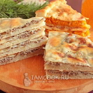 Осетинские лепешки на кефире