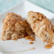 Рецепт Овсяные лепешки с глазурью