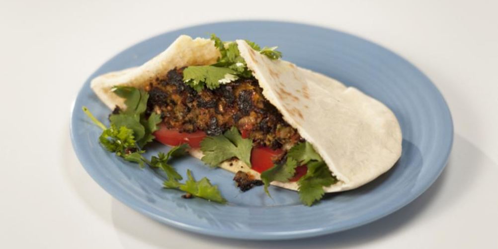 Рецепт пита с фасолевыми котлетами