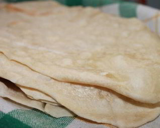 Постные лепешки без дрожжей