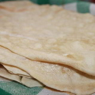 Постные лепешки без дрожжей