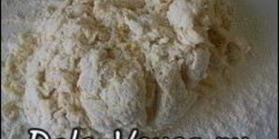 пресная лепешка на кислом молоке