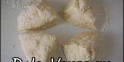 пресная лепешка на кислом молоке