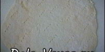 пресная лепешка на кислом молоке