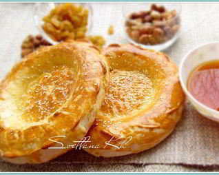 Сдобные узбекские лепешки без дрожжей