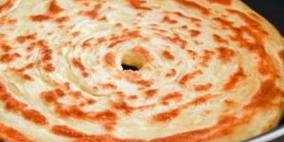 слоеные лепешки на сковороде