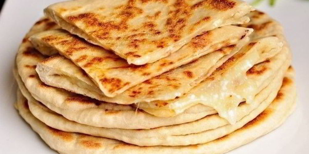 Рецепт сметанные лепешки с сыром и зеленью