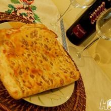 Рецепт Сырно-ореховая лепешка