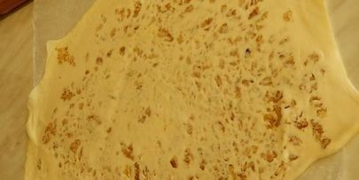 сырно-ореховая лепешка