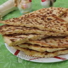Рецепт Сырные лепешки на кефире