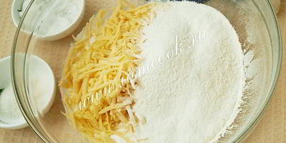 сырные лепешки на кефире