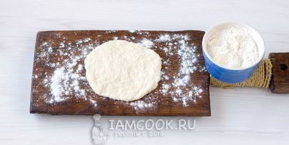 сырные лепешки с ветчиной