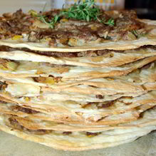 Рецепт Турецкие лепешки с мясом