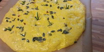 тыквенная фокачча