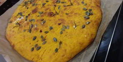 тыквенная фокачча