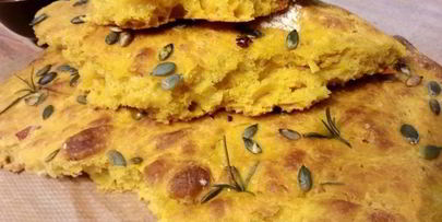 тыквенная фокачча