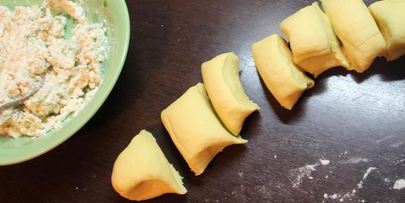 тыквенные лепешки с начинкой