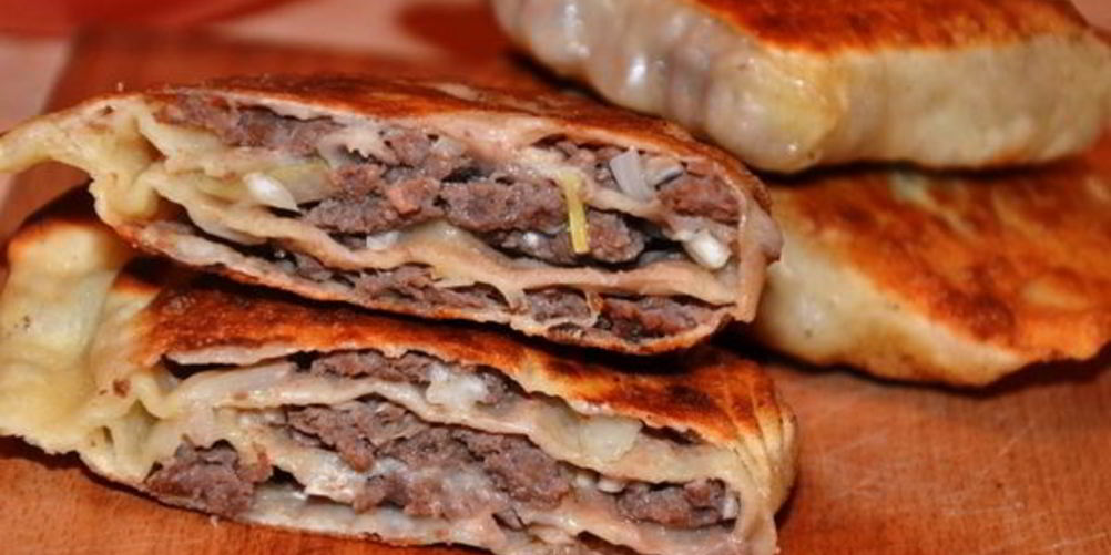 Рецепт вкуснейшие лепешки с мясным фаршем