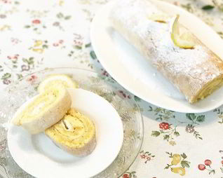 Лимонный рулет